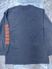 AC/DC Live Black Graphic Long Sleeve Tee – Lightning Stage Print Sz men’s large