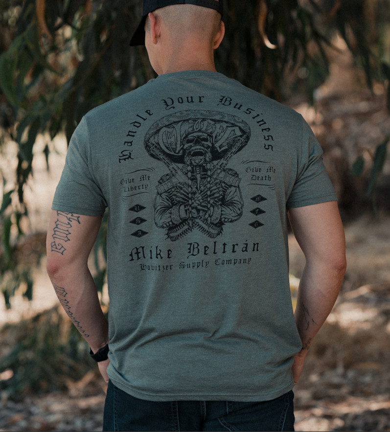 Howitzer Style Men's T-Shirt EL JEFE Military Grunt MFG gallery