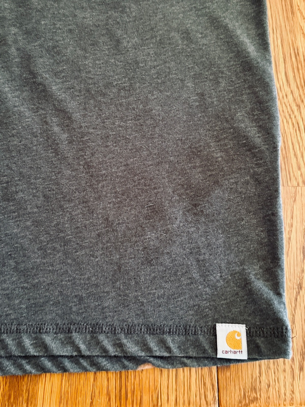 Carhartt Force Mens XL Relaxed Fit Pocket T-Shirt, Dark Gray with Short Sleeves gallery