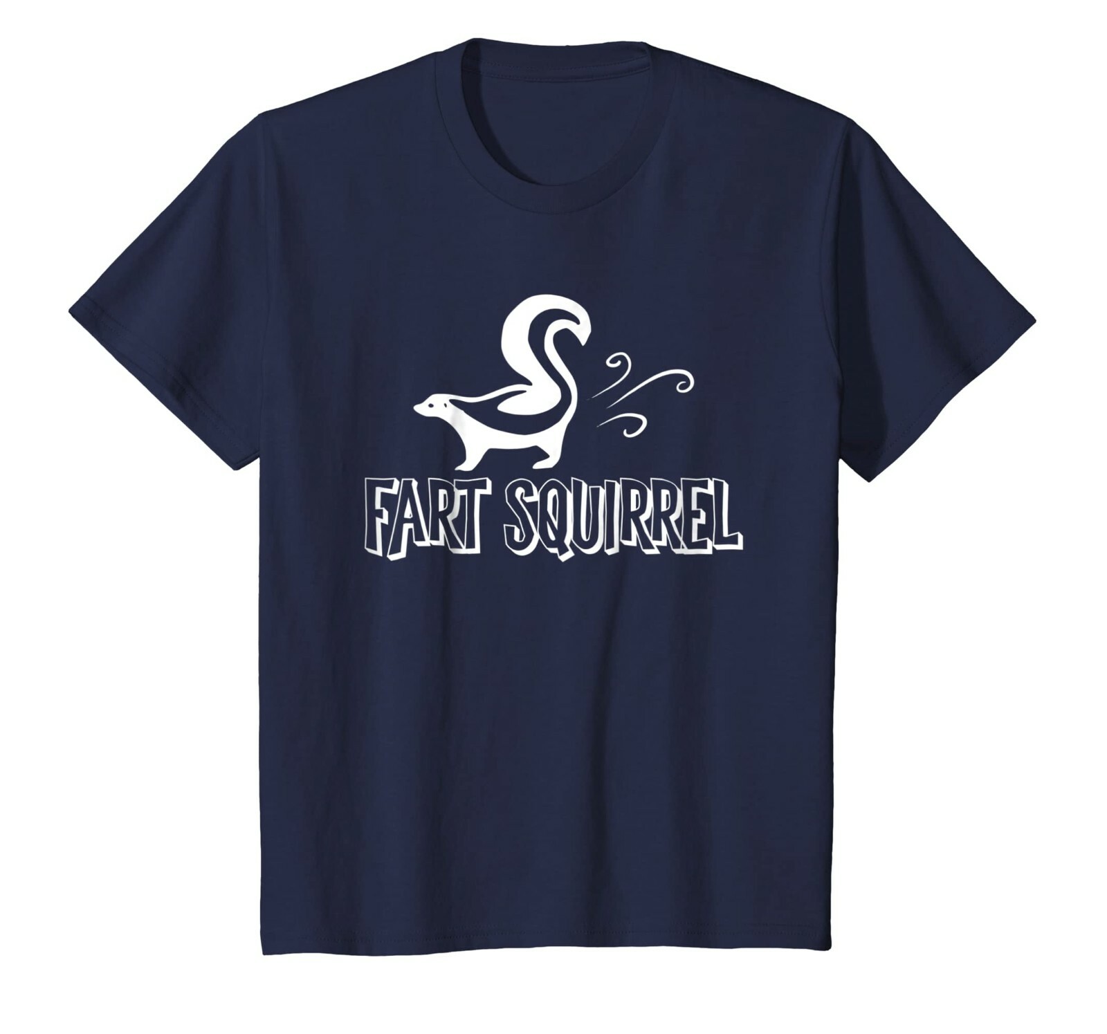 FART SQUIRREL SKUNK STINKY SPRAY T-SHIRT, Unisex Cotton Tee Shirt