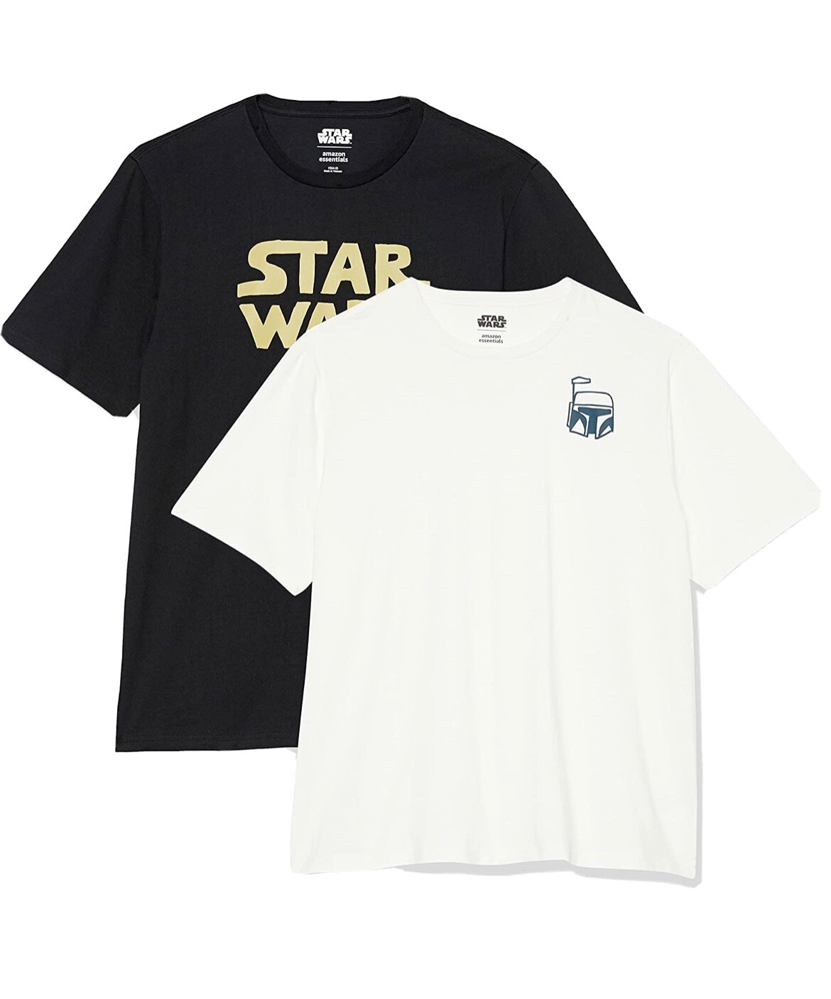 Star Wars Men’s XL Regular-Fit Crew Neck T-Shirts 2 Pack – New