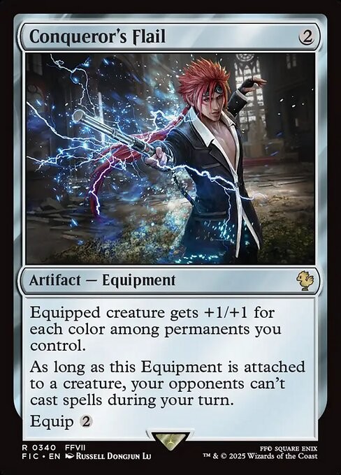 Conqueror’s Flail 340 R Normal FIC MTG NM