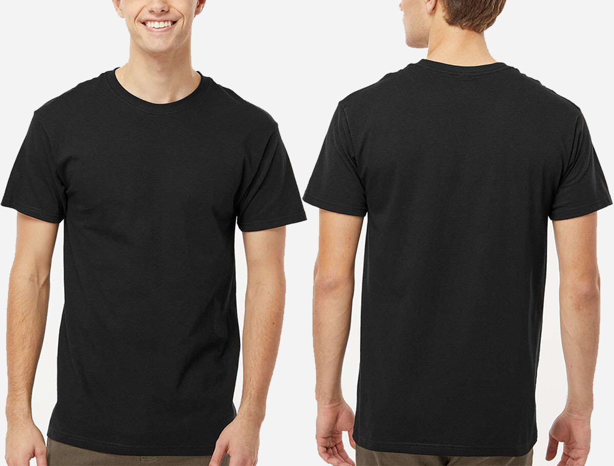 Mens Soft Touch Tee PRE-SHRUNK Cotton T-Shirt Sizes XS-6XL Sustainably Made NEW! gallery