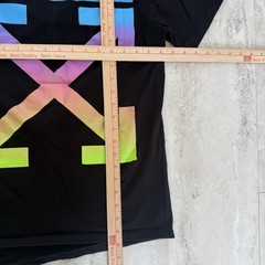Off-White 2013 “Nothing New” Men’s Black Double-Sided Graphic T-Shirt Size M