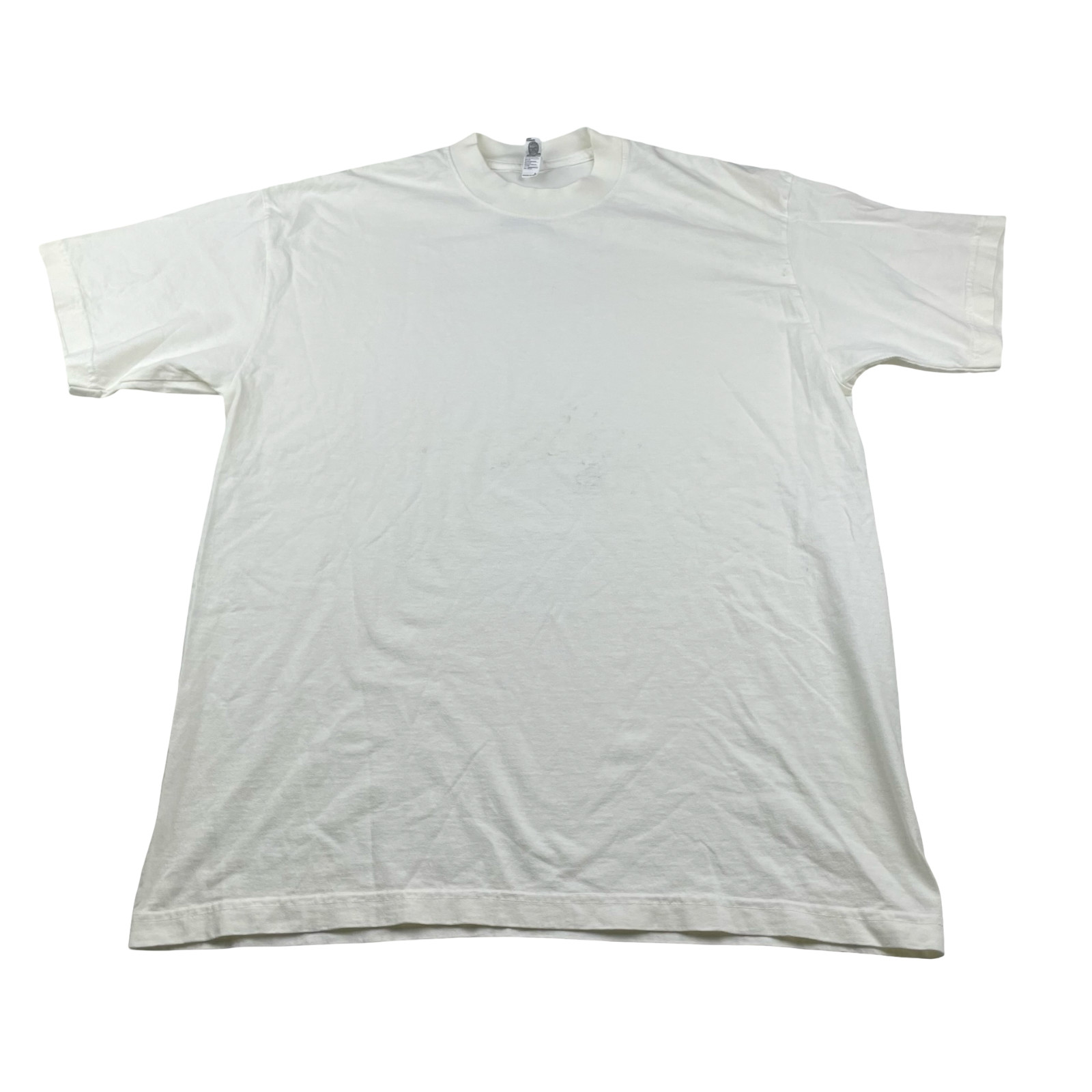Los Angeles Apparel 6.5 Ounce Men's T-Shirt Ivory • 2 Large - 1 XL • Lot of 3 gallery