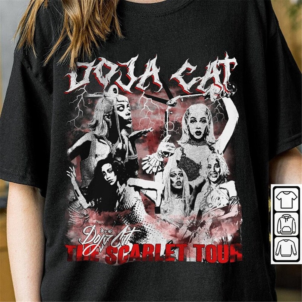 Doja Cat Rap Shirt The Scarlet Cotton BlackUnisex S-234XL Shirt gallery