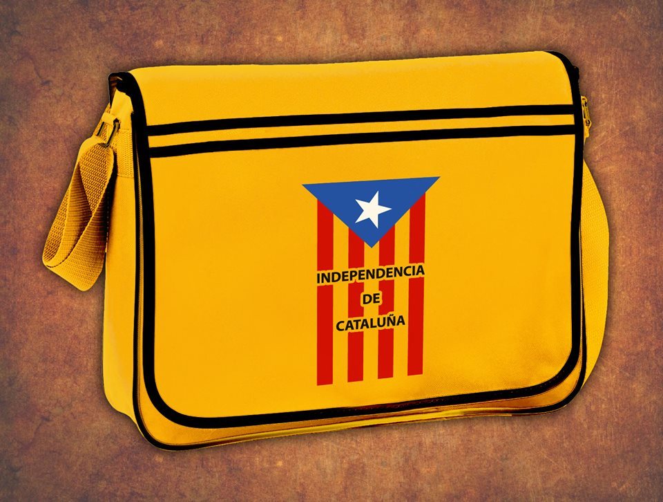 Catalonia Catalan Catalunya Independence Barcelona Espana Messenger Shoulder Bag