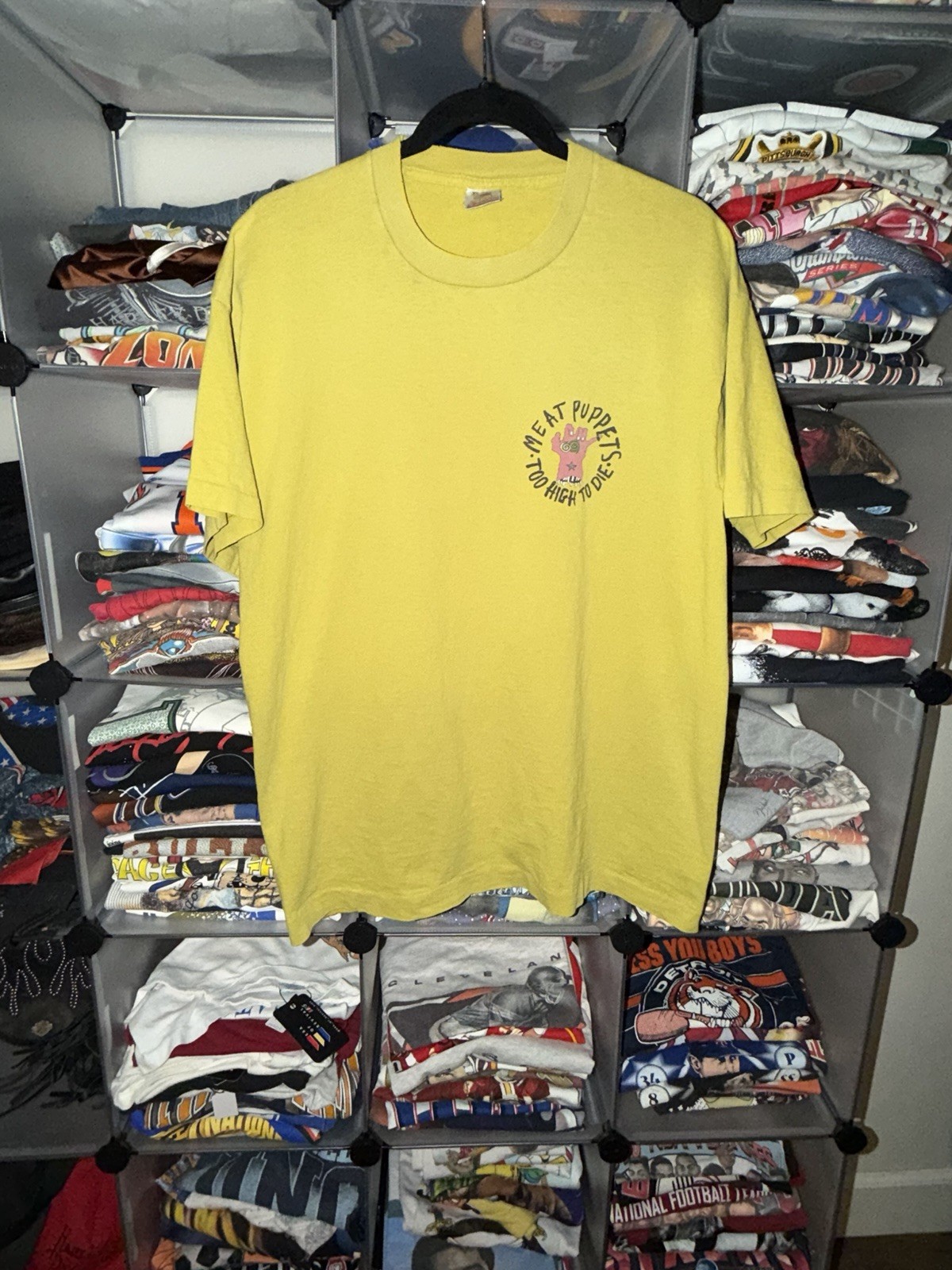 1994 Meat Puppets ” Too High To Die” Shirt Size XL