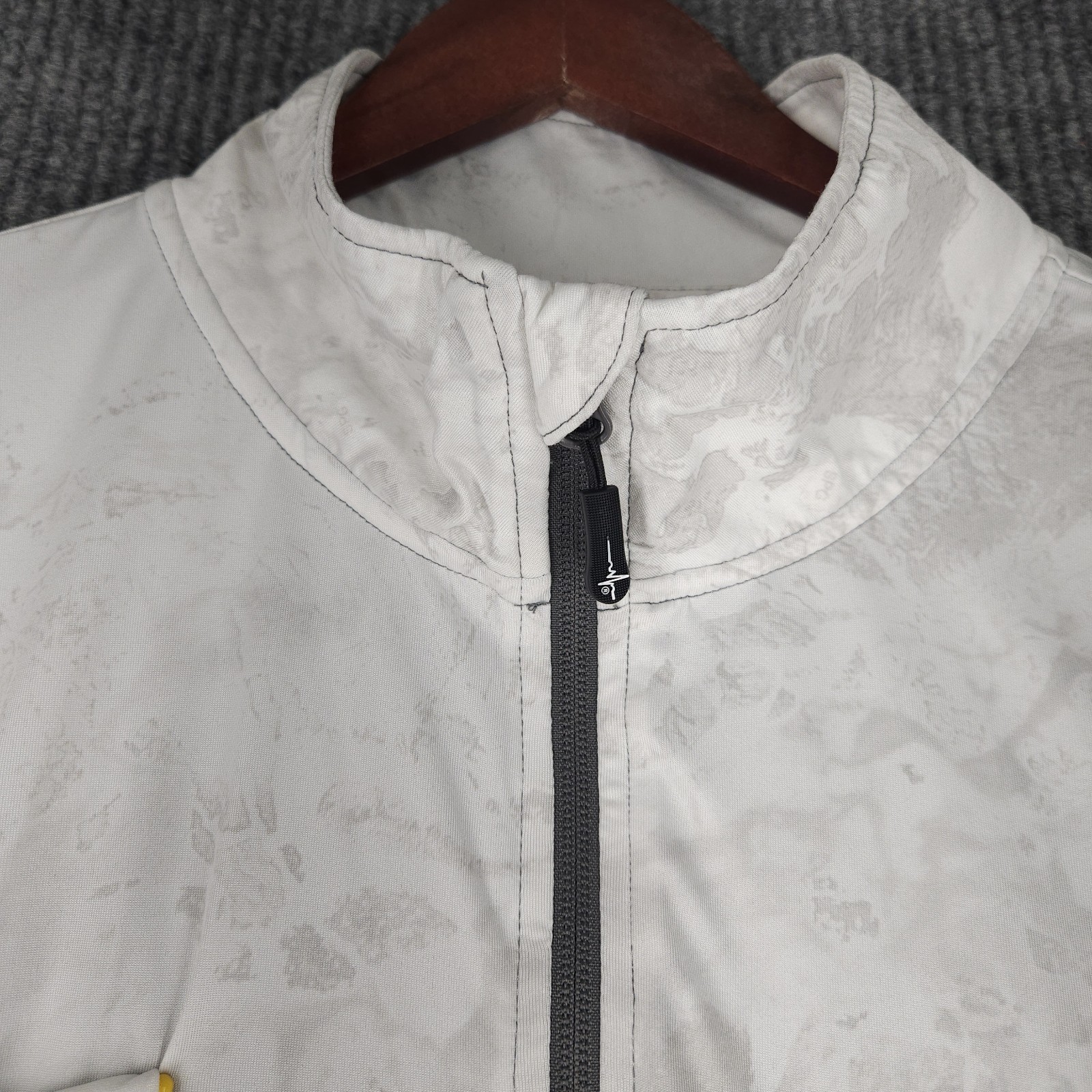 Habit Shirt Quarter Zip Mens L 40+ Solar Factor Realtree Wav3 Camo Pullover gallery