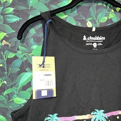 Size M- Chubbies Simply Saturday Black Tank Men’s