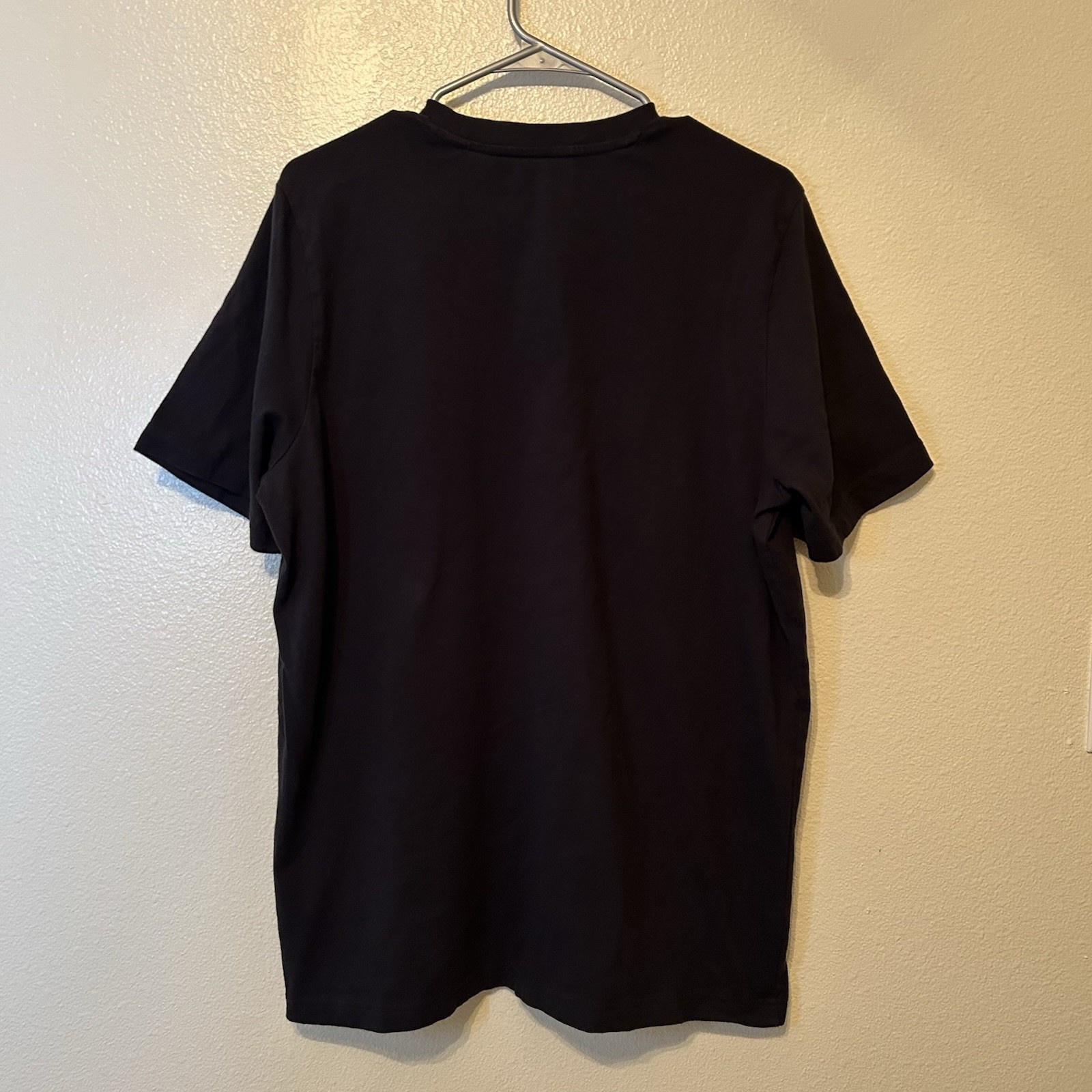 Adidas Undeniable Sneaker Shirt Large Black Embroidered BG34 gallery