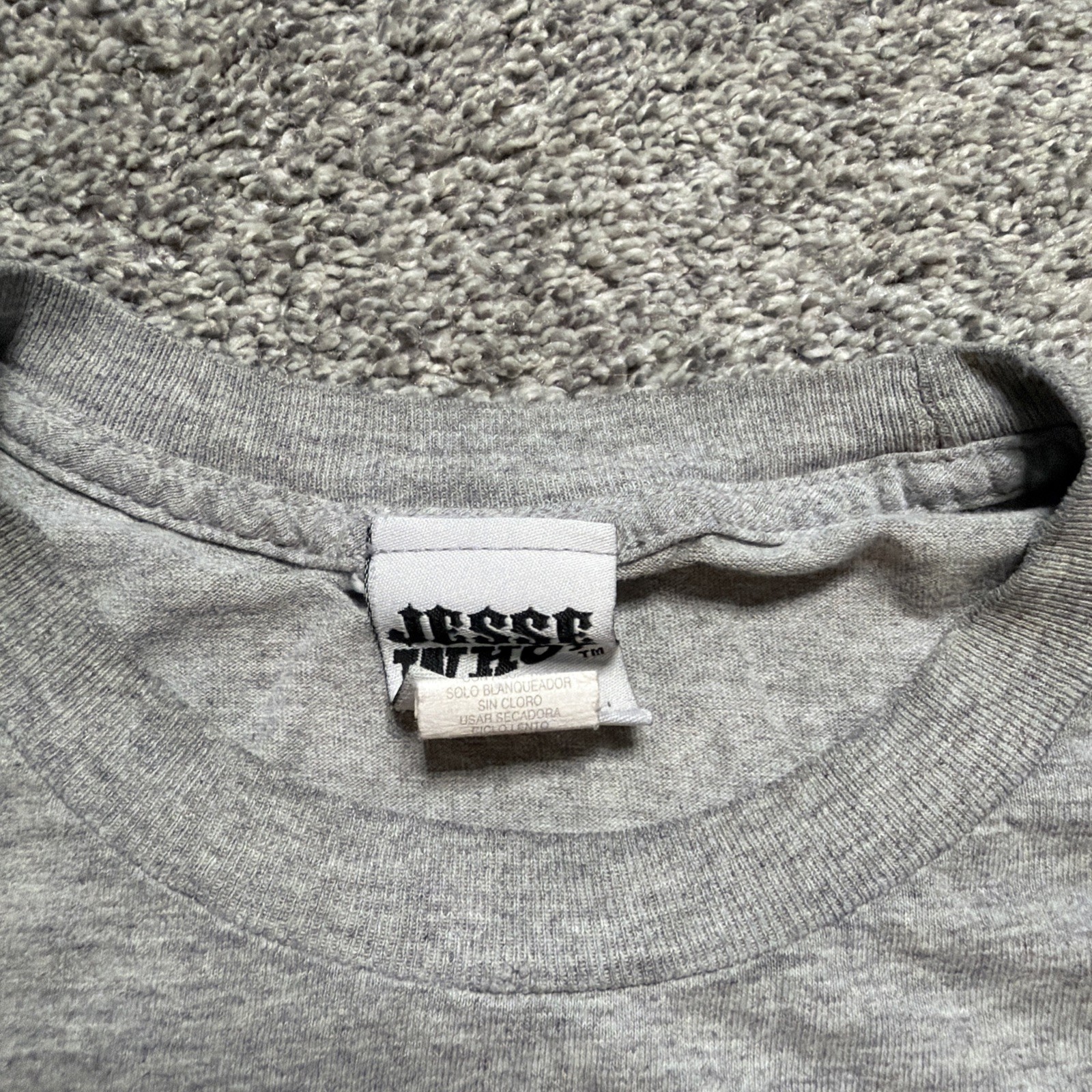 Vintage Grey West Coast Choppers Double Sided Longsleeve T Shirt Size XL Faded gallery
