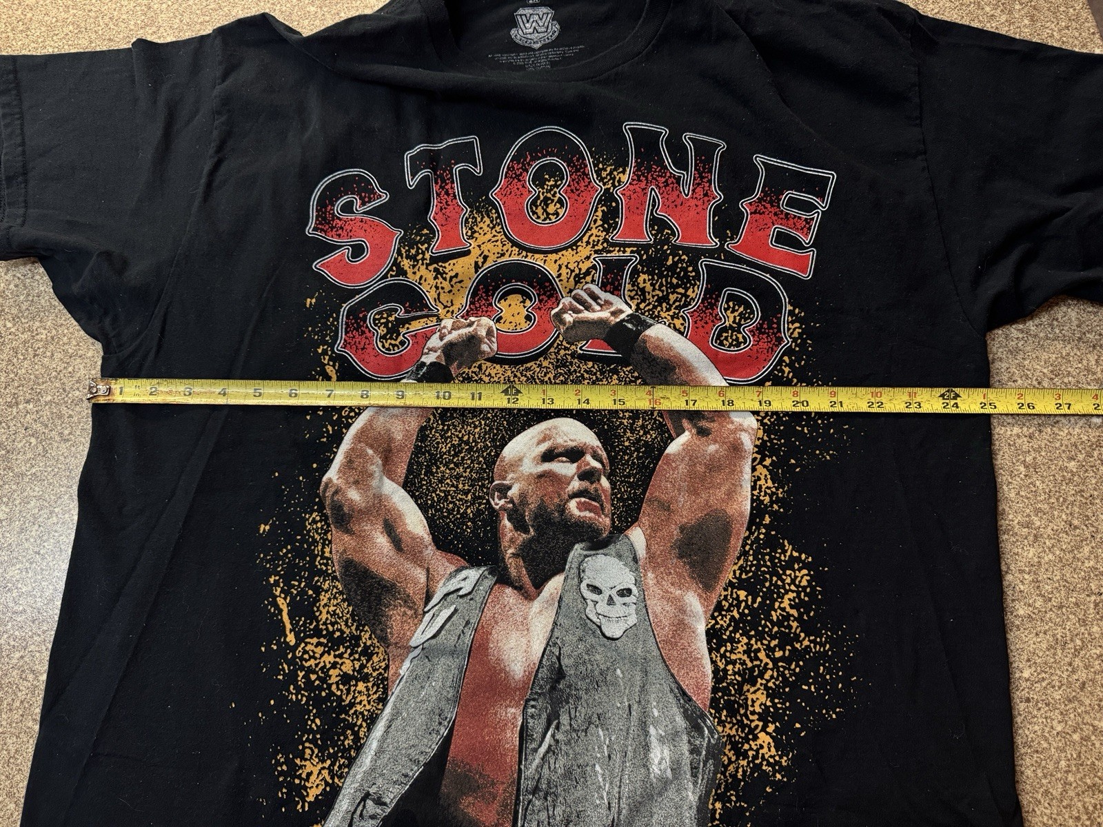 Stone Cold Steve Austin T-Shirt Size 2XL SCSA Texas Venom Double Sided gallery
