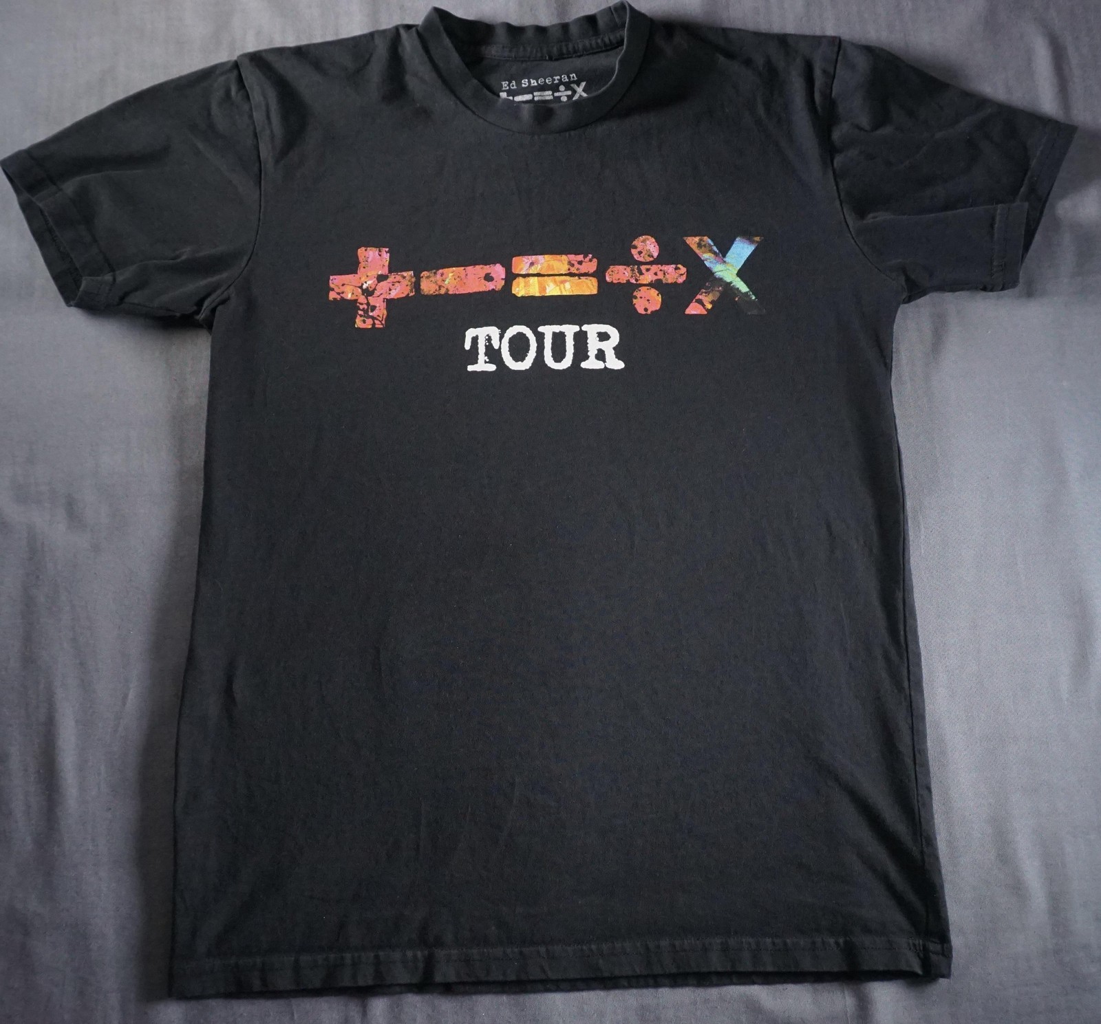 Ed Sheeran Shirt Mens Small Mathematics Tour Inglewood SoFi Stadium LA Exclusive gallery