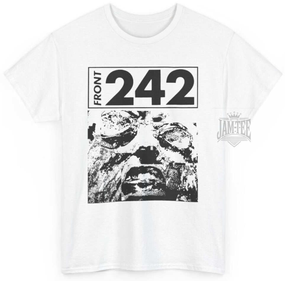Front 242 T-Shirt, Music Band Rock N' Roll Punk Gothic Metal Retro Unisex Tee gallery