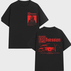 Obsession Movie 2026 Gothic Horror Vintage Double Sided Graphic T-Shirt