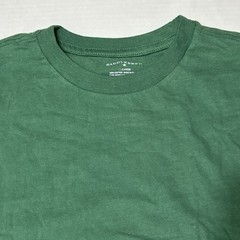 SADDLEBRED Long Sleeve T-Shirt Large Green NWT Solid Blank Plain Casual Dress