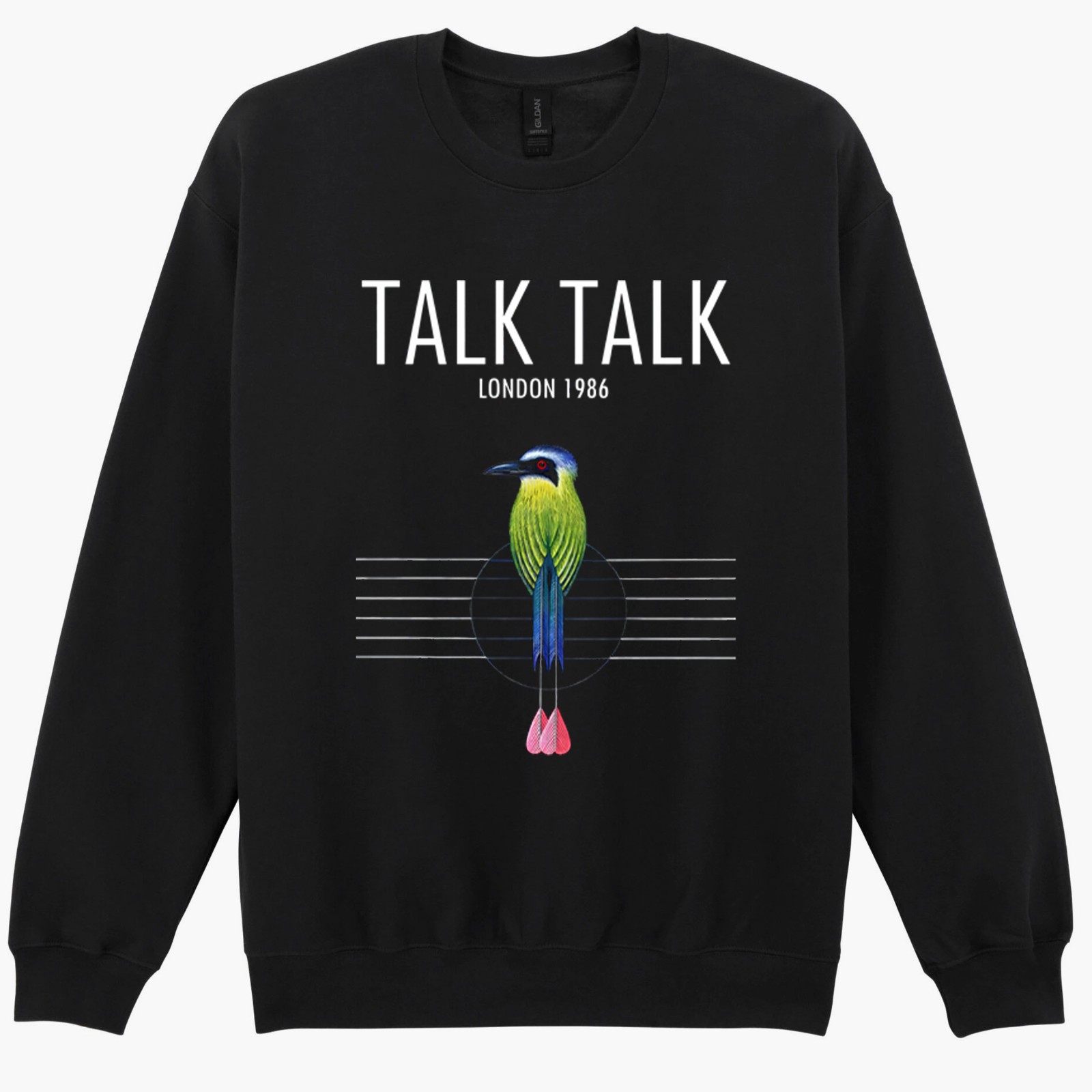 Talk Talk London 86 Rock Punk Vinyl Music Tote Bag T Shirt Sweatshirt Hoodie 560