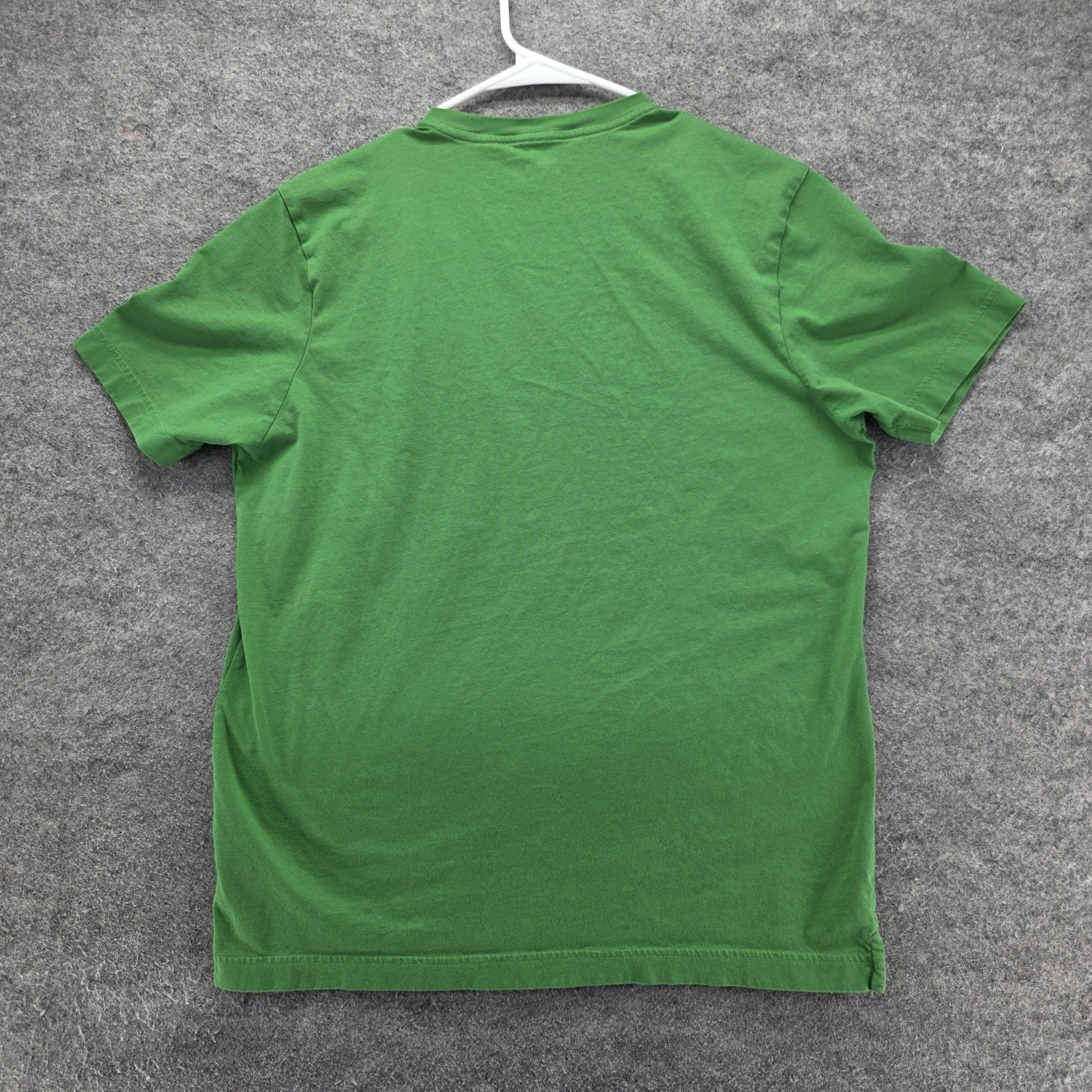 Apple Shirt Mens Medium Green 100% Cotton Logo Tee Crewneck T Shirt Casual gallery