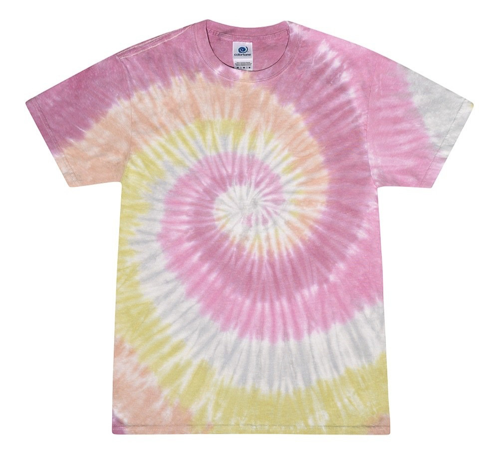 PEACHES - Brand NEW Tie Dye T-shirts, S,M,L,XL,2X,3X, Blank, Tye Died, Dyed Tee gallery
