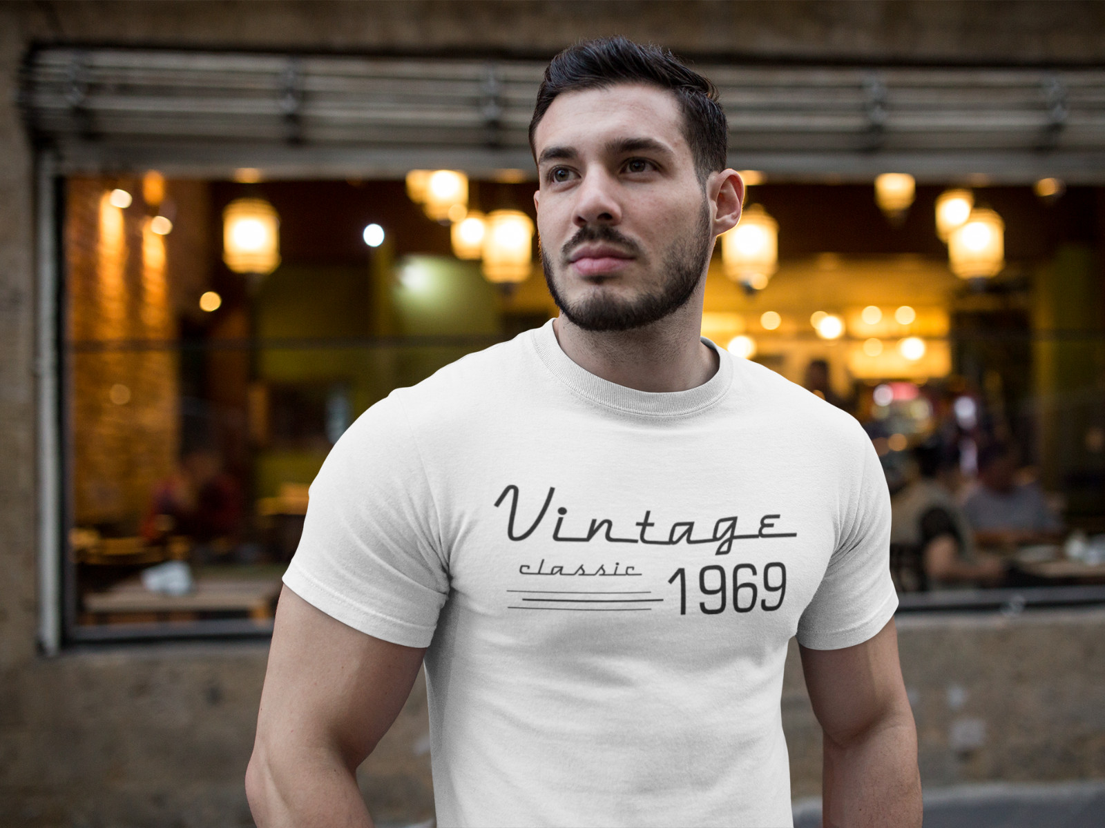 Custom Made Shirt Birthday Gift Shirt for Men Vintage Classic Put Your Own Year gallery