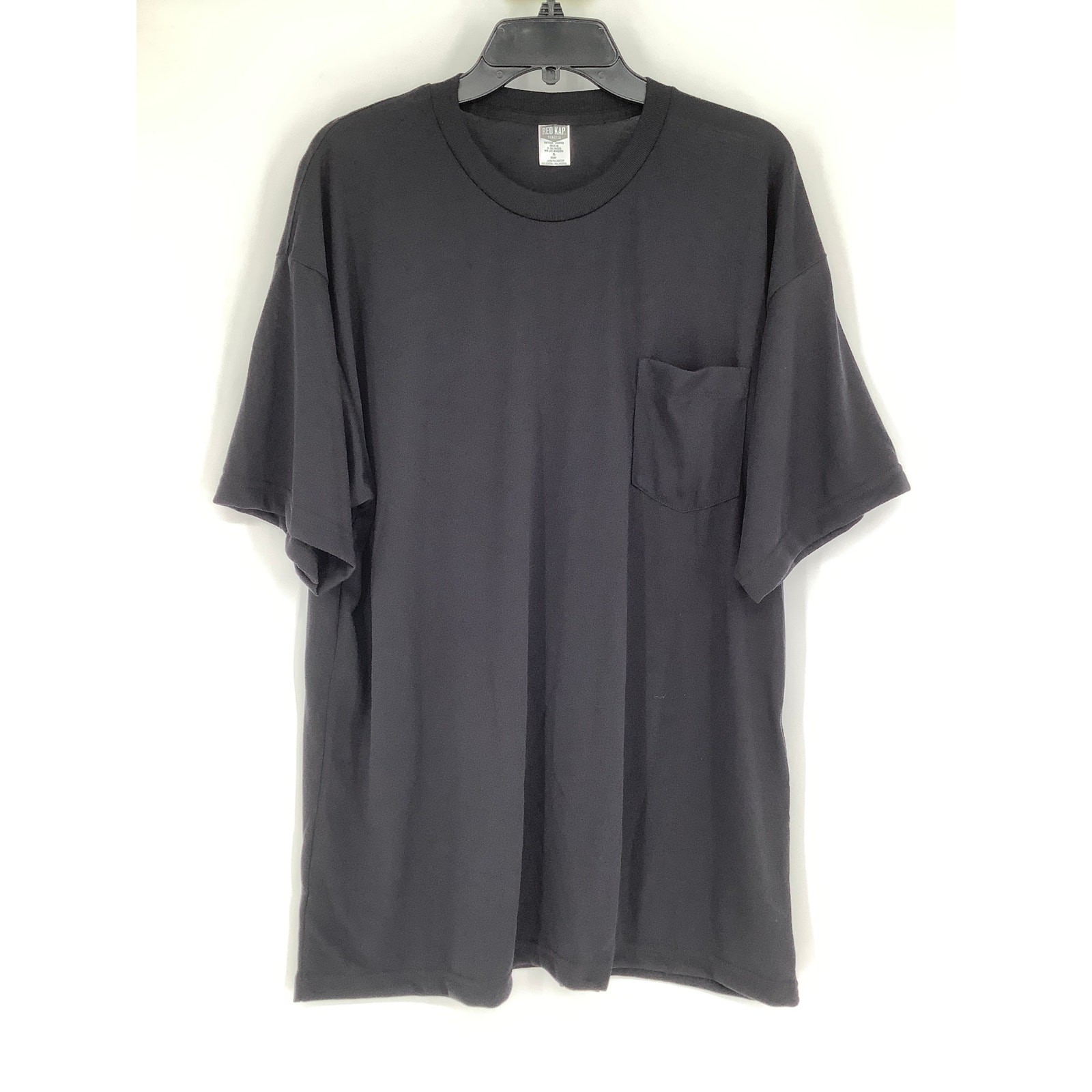 Red Kap Men's XL Black Short Sleeve Performance Core Pocket Athleisure Tee L27-3 gallery