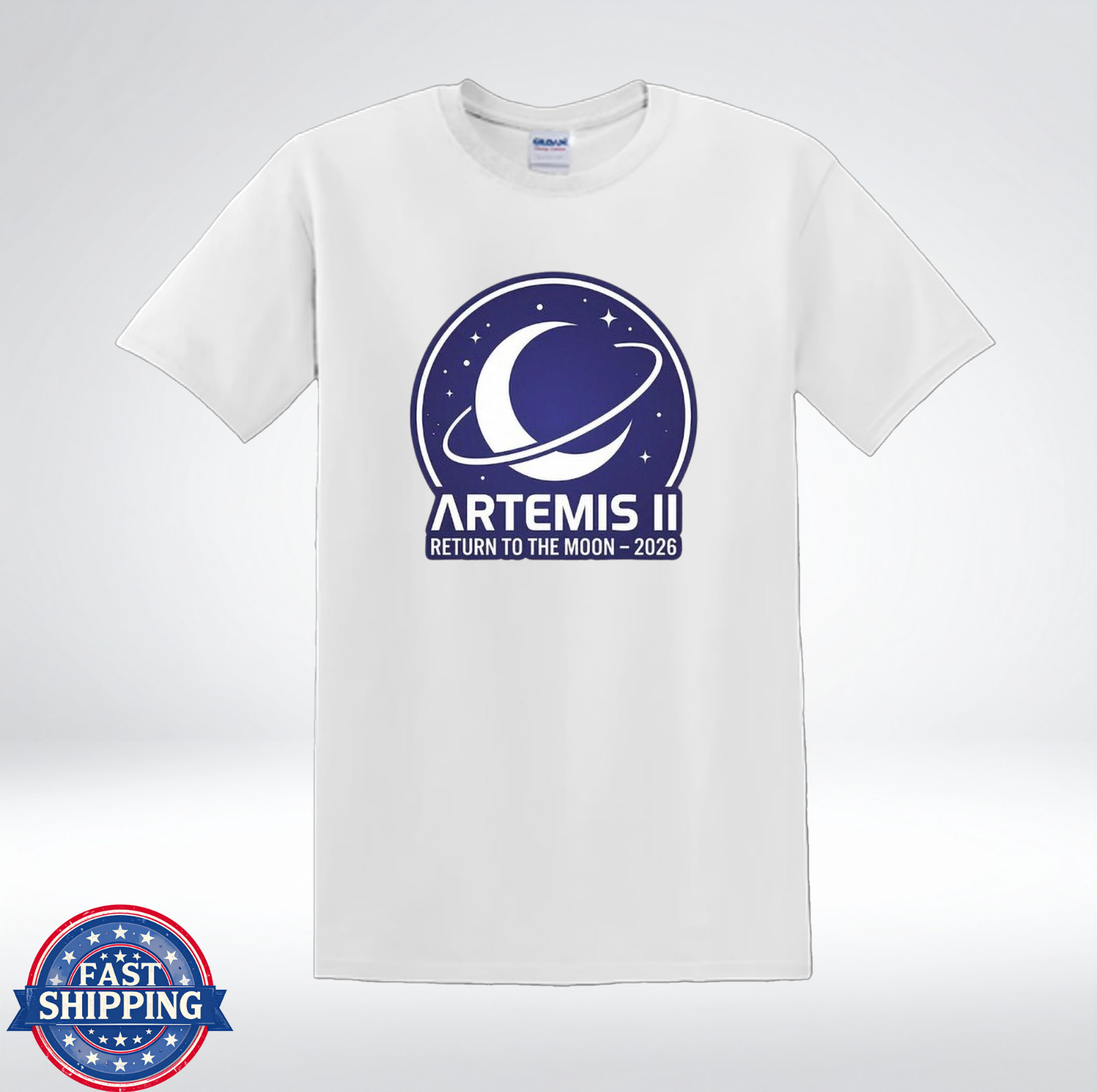 Artemis II Return To The Moon 2026 Space Mission Graphic T-Shirt gallery