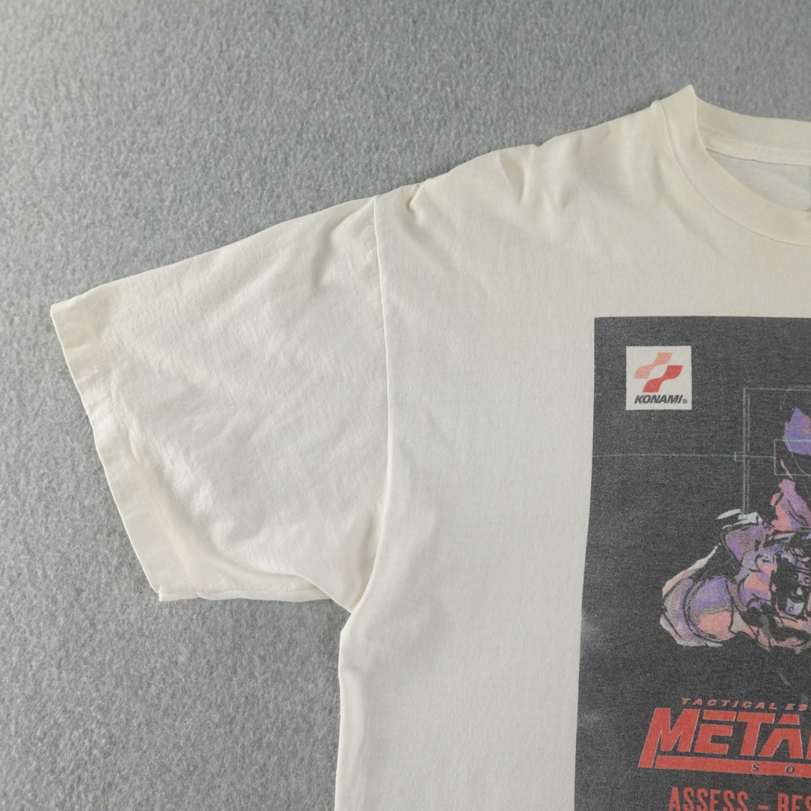 Vintage Metal Gear Solid Mens XL (23X28) Video Game Shirt 1998 gallery