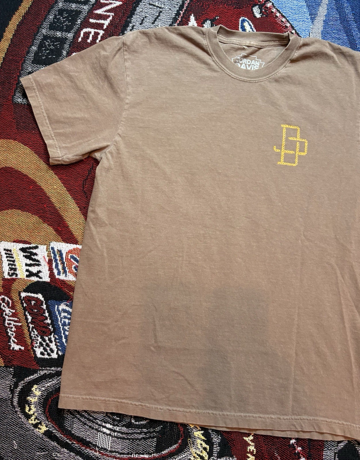 Jordan Davis Shirt Bar None Men Large Country Music Brown Official Merch gallery