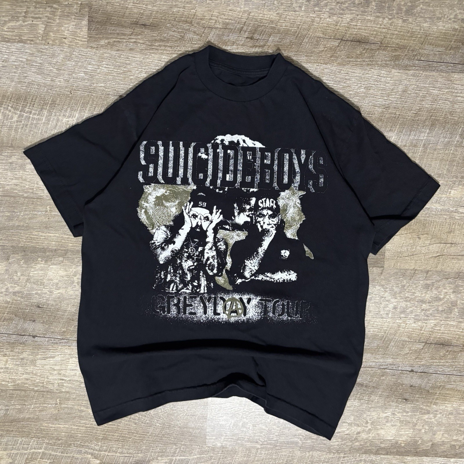 SUICIDE BOYS Tour Shirt Men’s M Grey Day $uicideboy$ Official Merch G59 FLAW