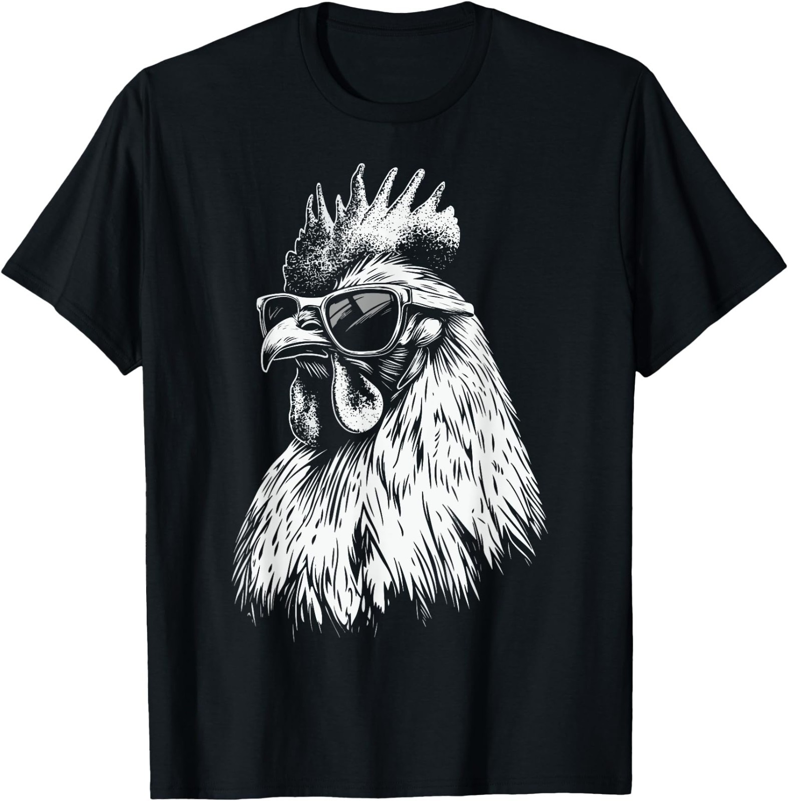 Chicken With Sunglasses T-Shirt, HOT ,Adult Kid TShirt gallery