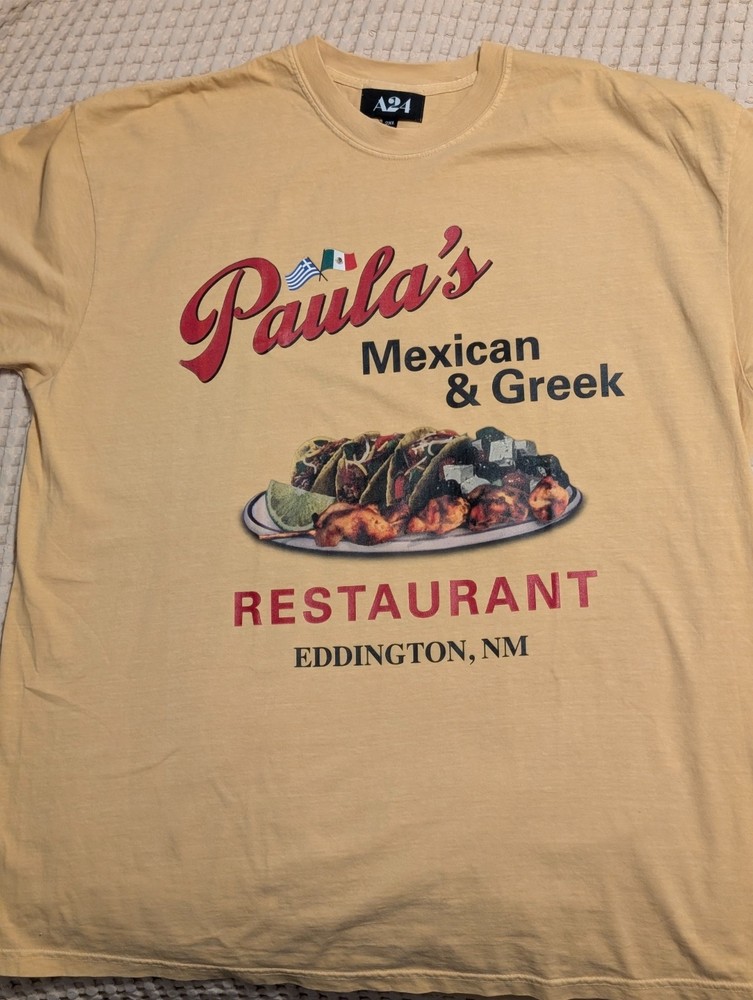 Eddington Paula’s Tee | A24 Movie Promo Ari Aster | Size XXL XX-Large