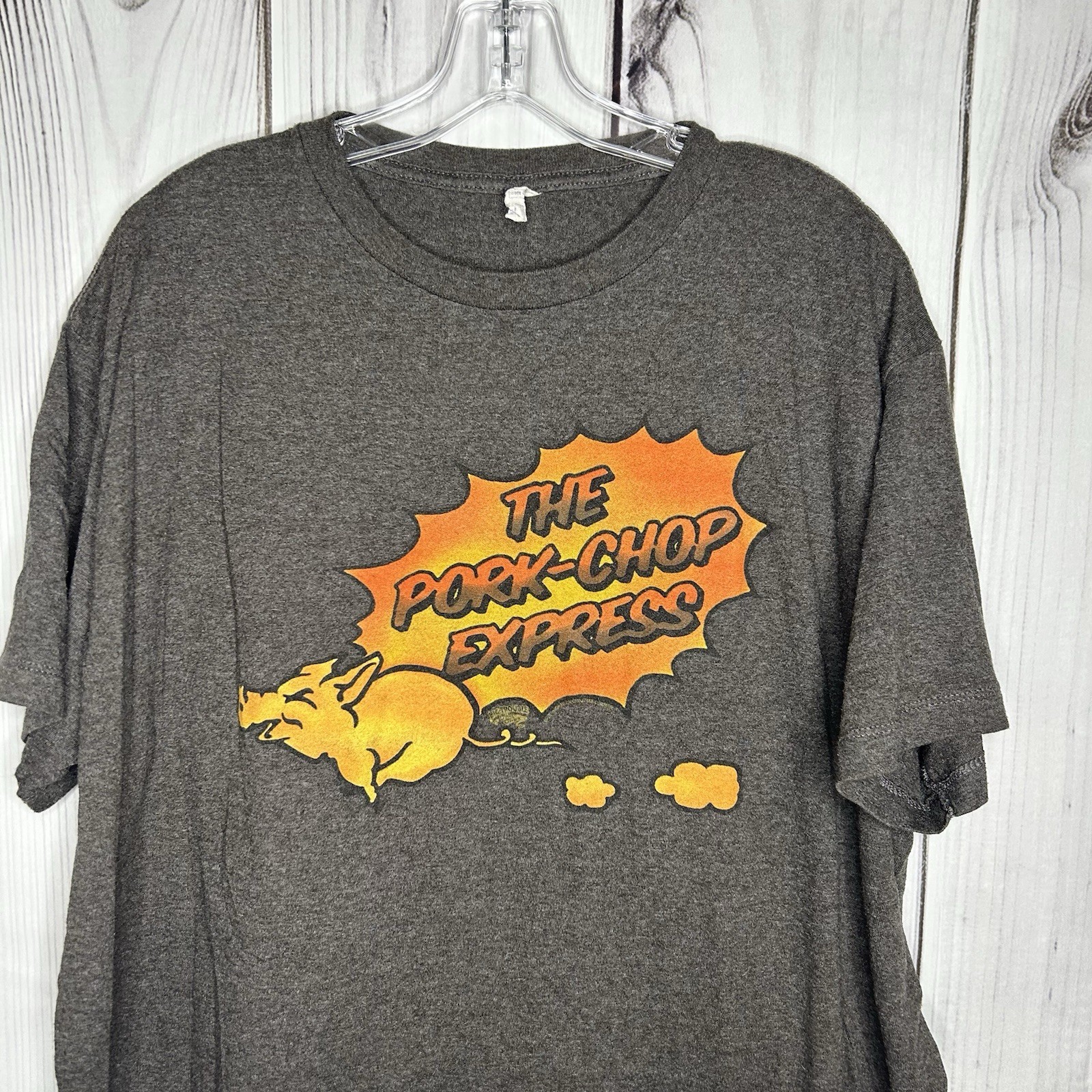 Pork Chop Express Shirt Sz XL Big Trouble in Little China John Carpenter Movie gallery