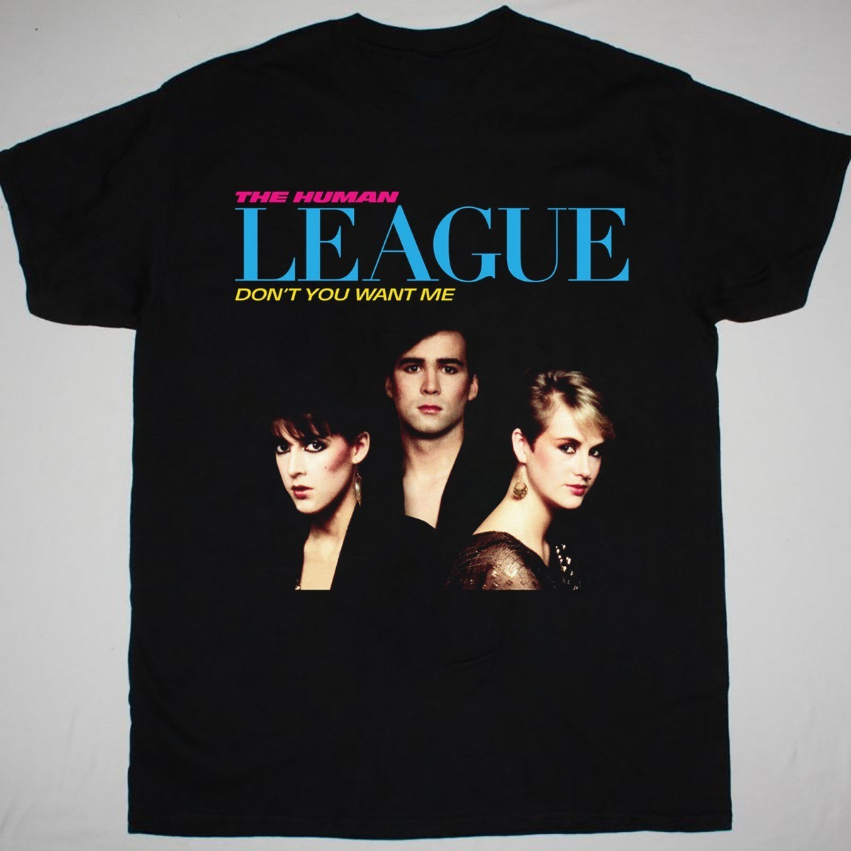Rare The Human League Don't You Want Me Collection S-5XL Tee gallery
