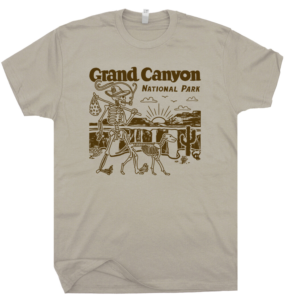 Grand Canyon T Shirt National Park Monument Valley Hiking Camping Men Women Tee gallery