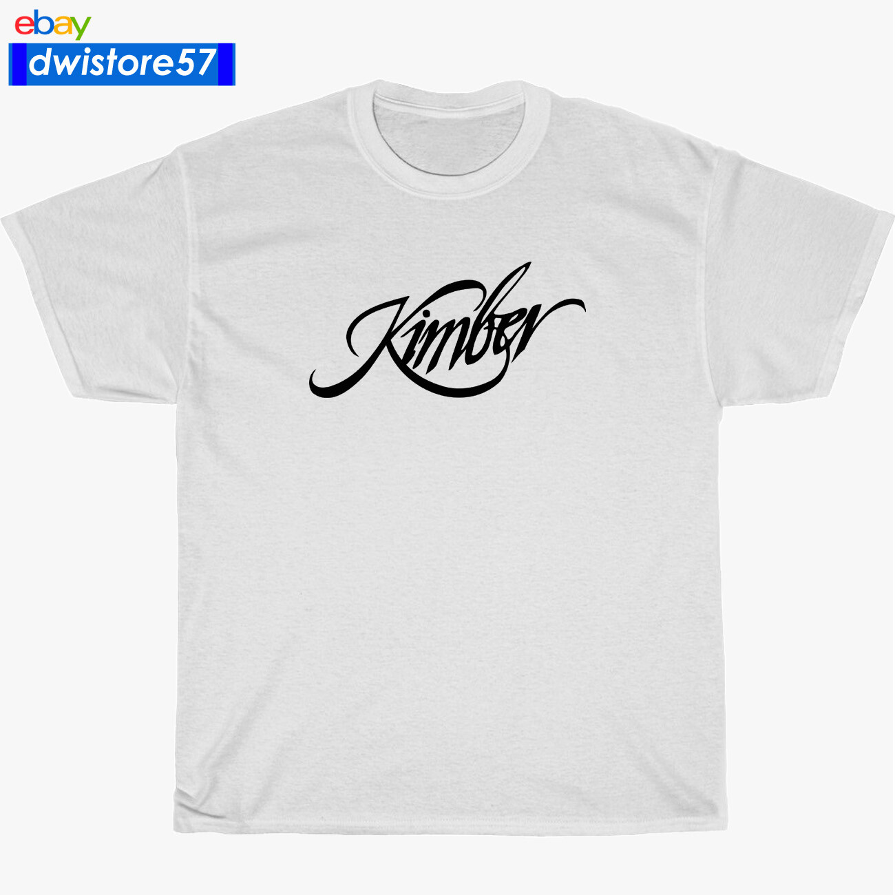 New Shirt Kimber Guns Firearms Logo Black/Navy/White/Grey Men's T-Shirt S-5XL gallery