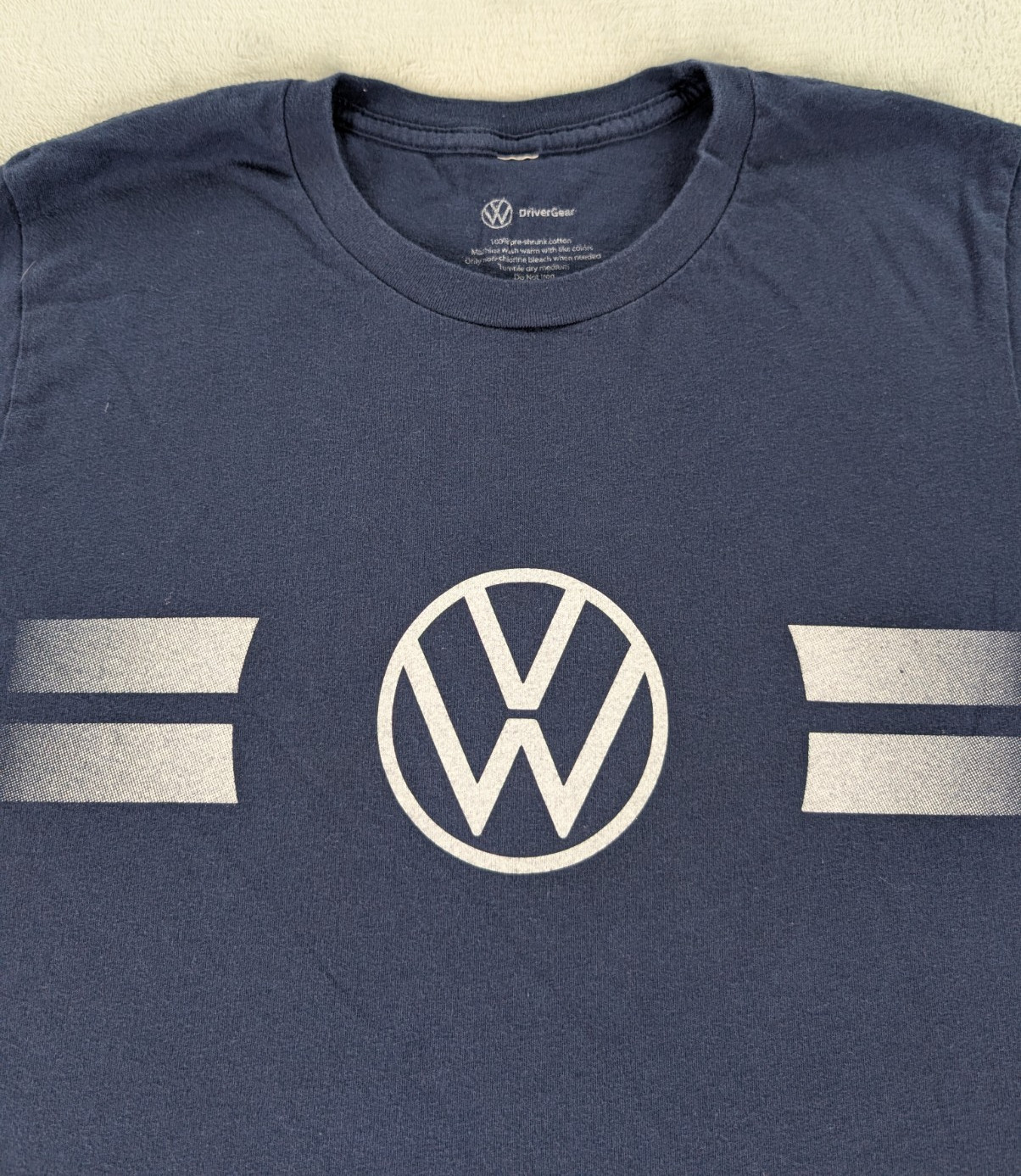 Volkswagen Drivegear T Shirt Graphic Tee Blue Short Sleeve Men Medium gallery