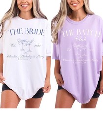 Bachelorette Shirts Seashell shirt Bach Club Shirt Bride Club Last Splash Beach
