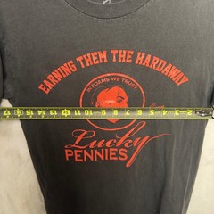 Sneaker Threads Lucky Pennies Graphic T Shirt Black Men’s Size Small Streetwear