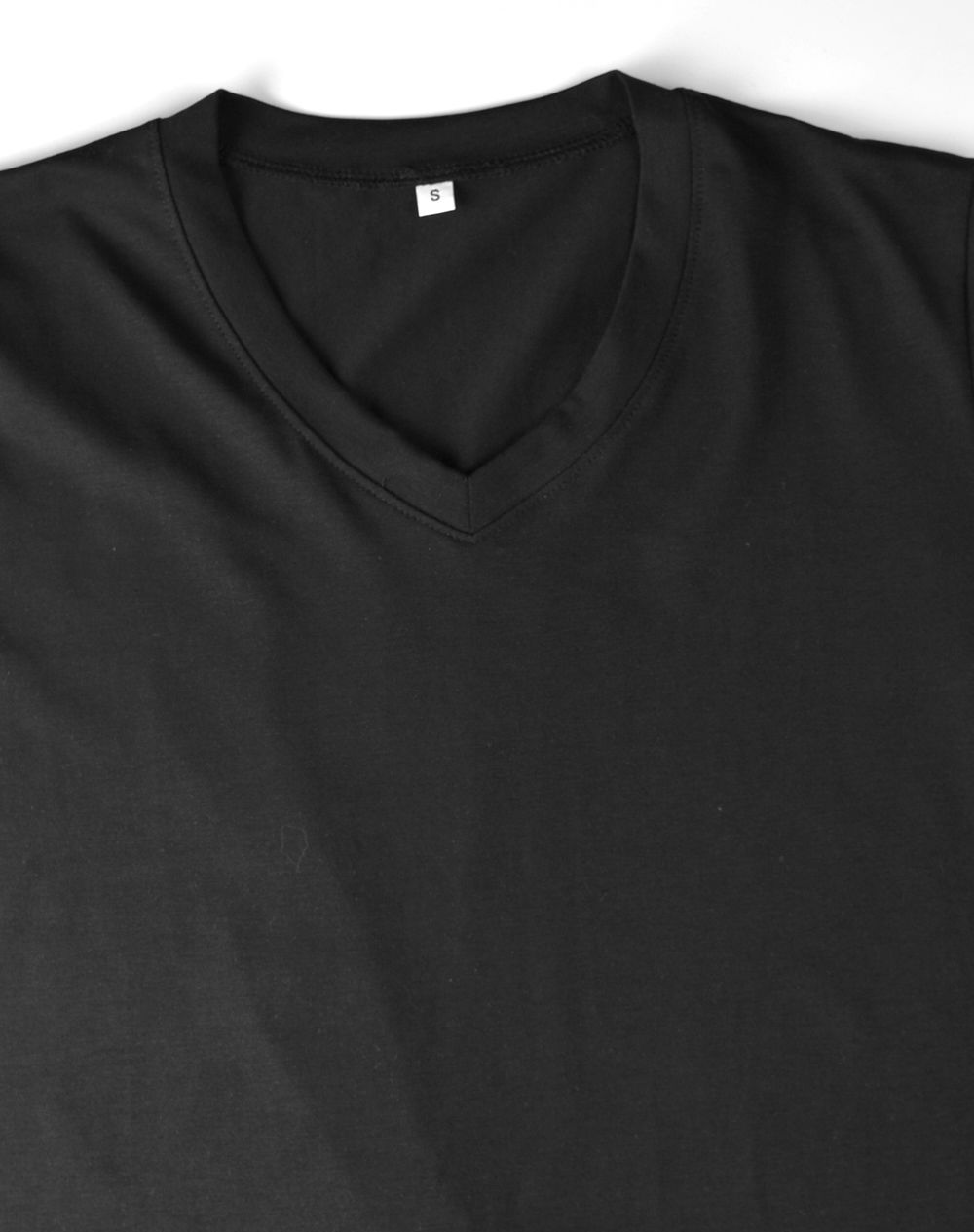 New Mens T-shirts V-neck Tee Classic Fit Muscle Top Spandex Solid XS S M L XL gallery