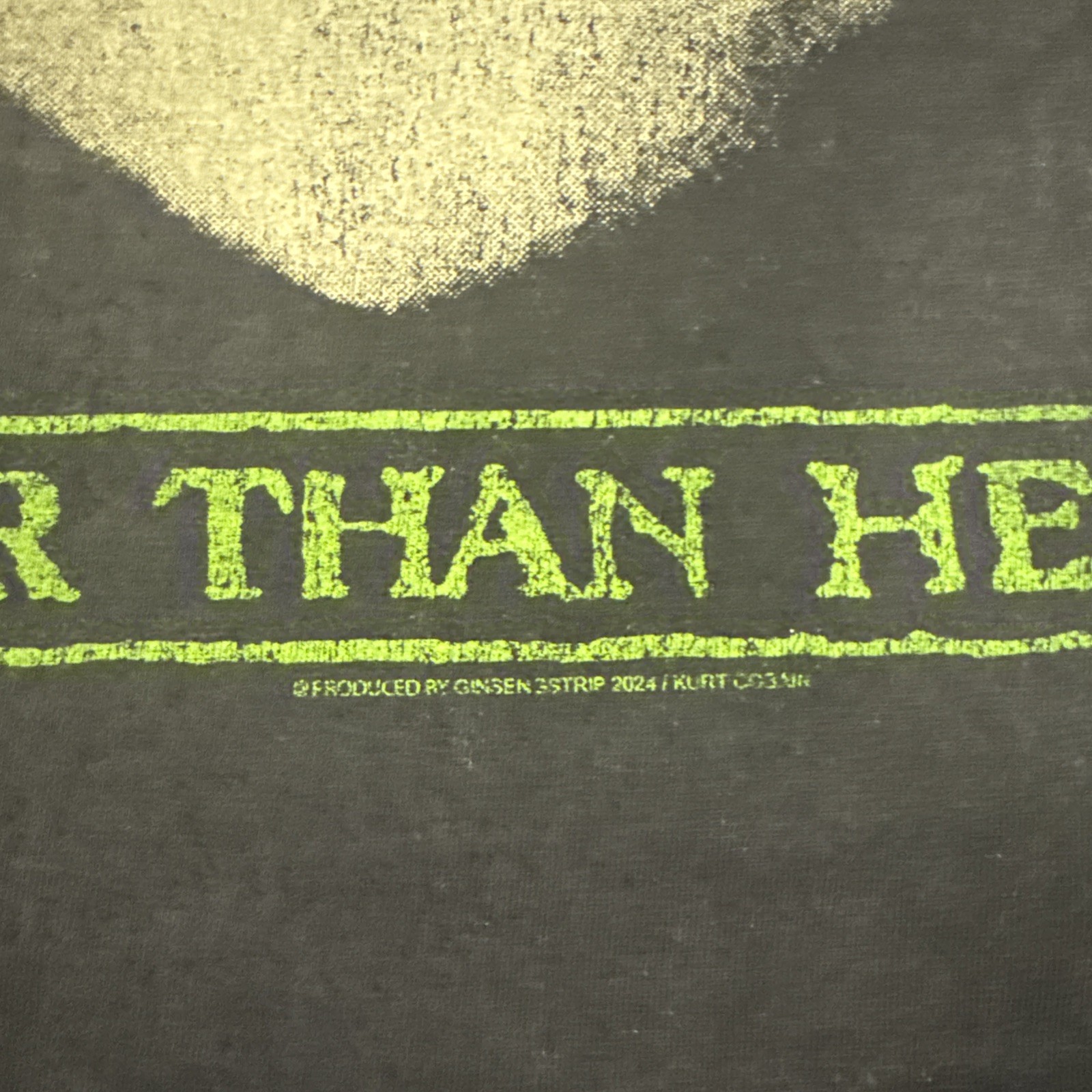 Ginsengstrip Kurt Cobain Nirvana Grunge 90s Grail Band Tshirt Rare gallery