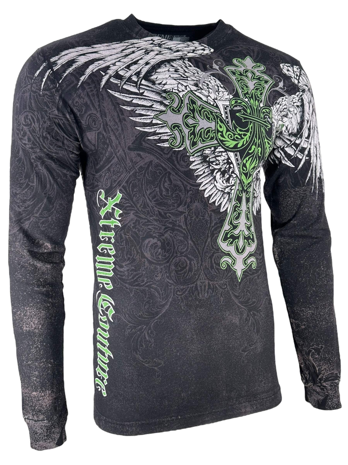 Xtreme Couture by Affliction Men's T-Shirt Long View Biker Cross S-5XL gallery