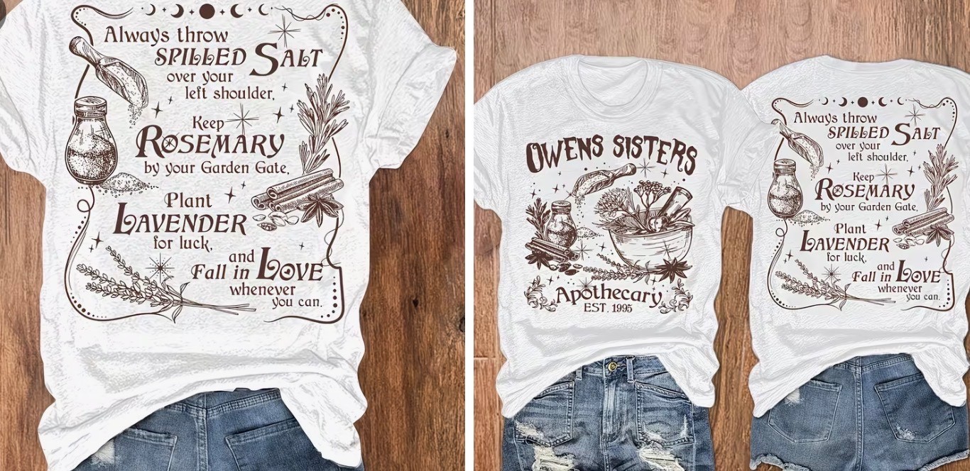Practical Magic Movie Graphic Tee Multiple Sizes Available gallery
