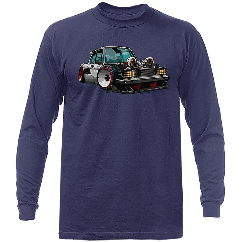 Little Car Transformer Motor Imported Tuned Custom Sports Car Long Sleeve