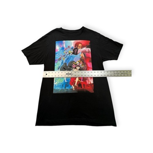 Ripple Junction Black Crew Neck Short Sleeve Cotton Men All Seasons T-Shirt L gallery