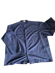 4XL Scrub Set Plus Size Navy Blue Medical Uniform V-Neck Straight Leg Mens 4X
