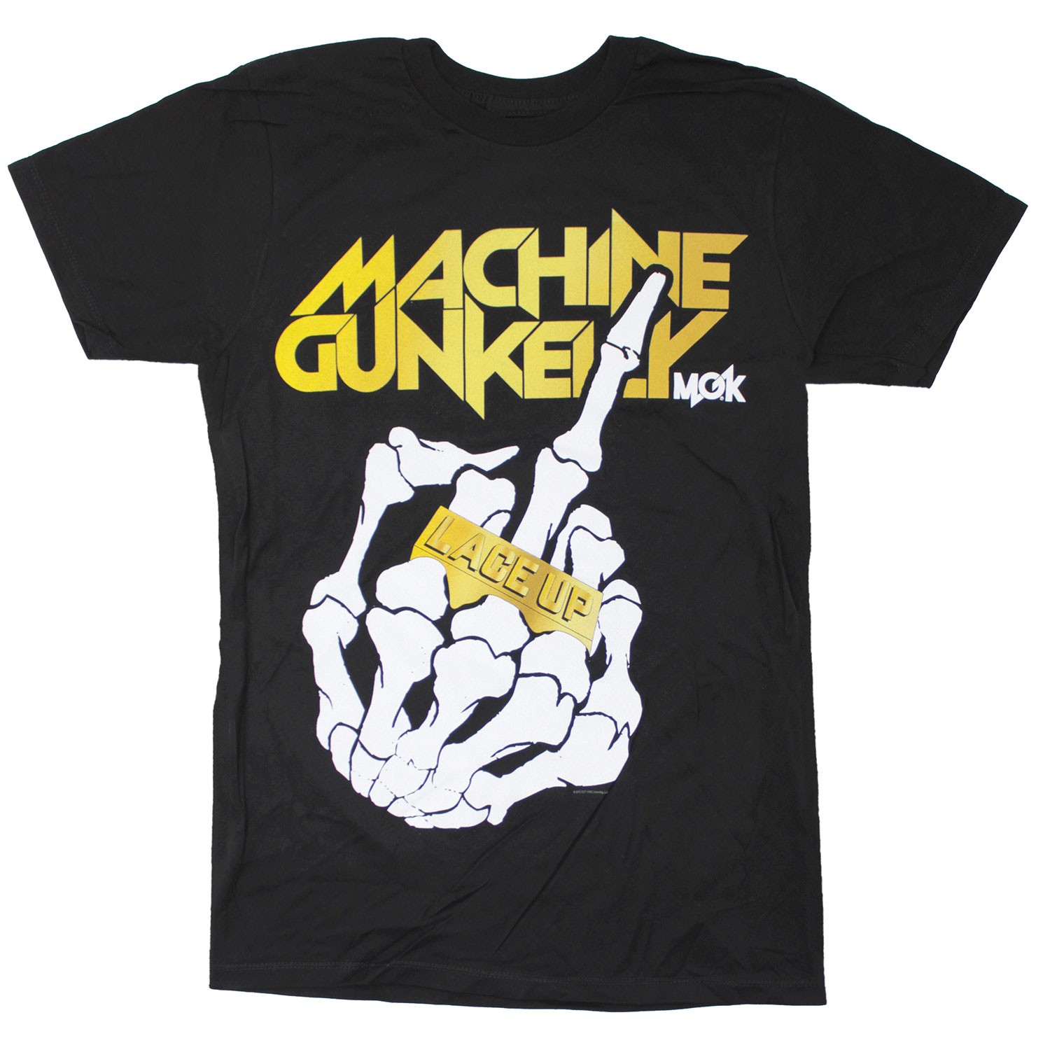 Men's Machine Gun Kelly (Music) Finger Tee T-shirt Small Black gallery