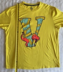 J Balvin Vibras Collab T-Rex Graphic T-Shirt Unisex Size Large (22×27)