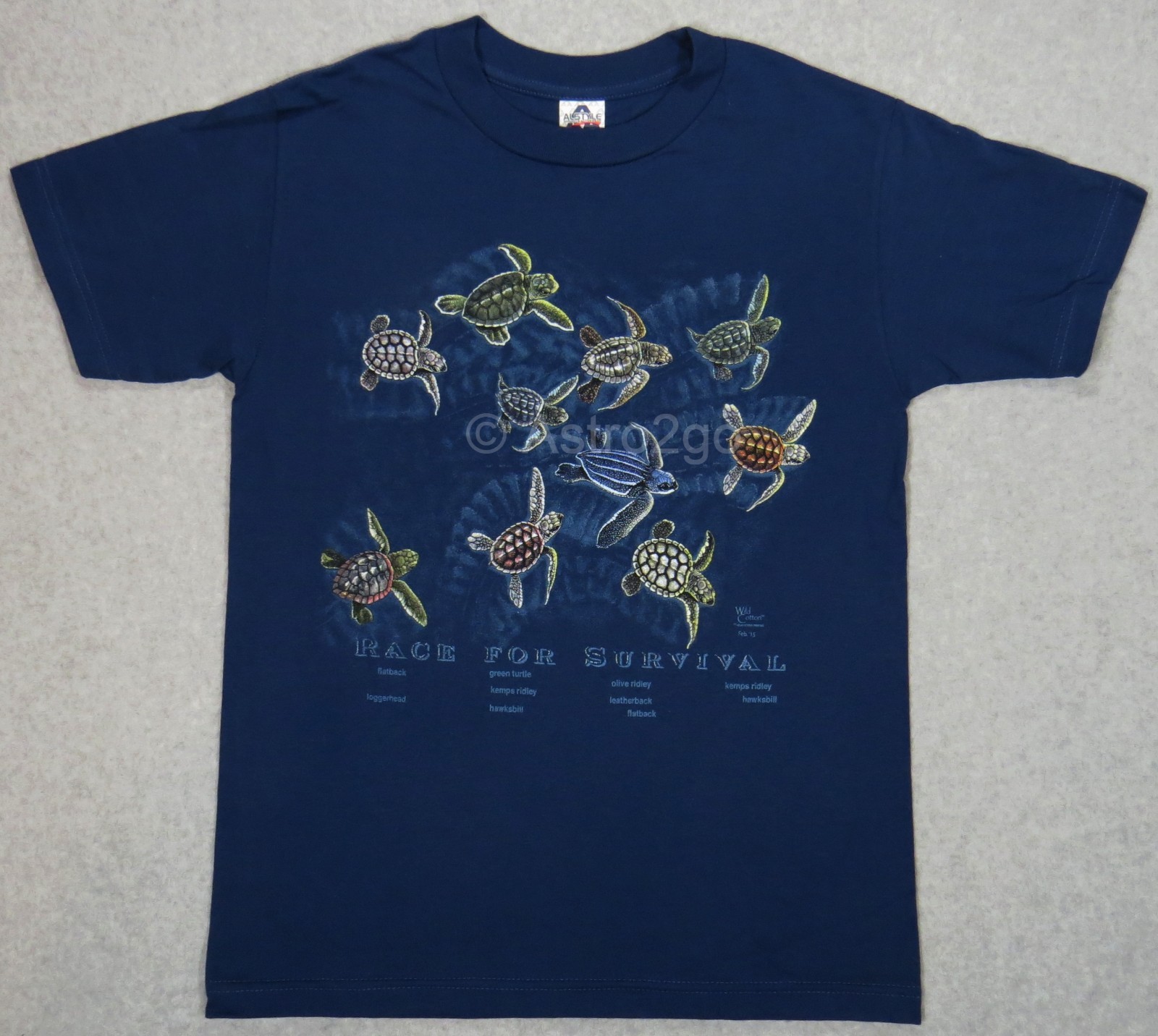 RACE FOR SURVIVAL-Sea Turtles Marine Ocean Aquatic Science Nature T shirt S, 3XL gallery