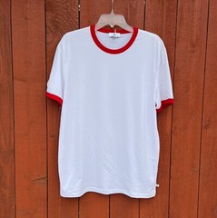 Adriano Goldschmied Men’s Medium Crewneck White T-Shirt Brand New with Tags